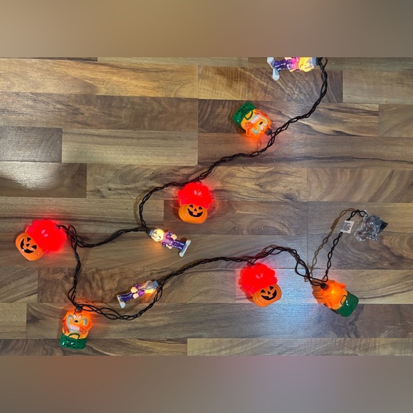🎃 Looney Tunes Halloween String Lights VTG 90s - Picture 1 of 5